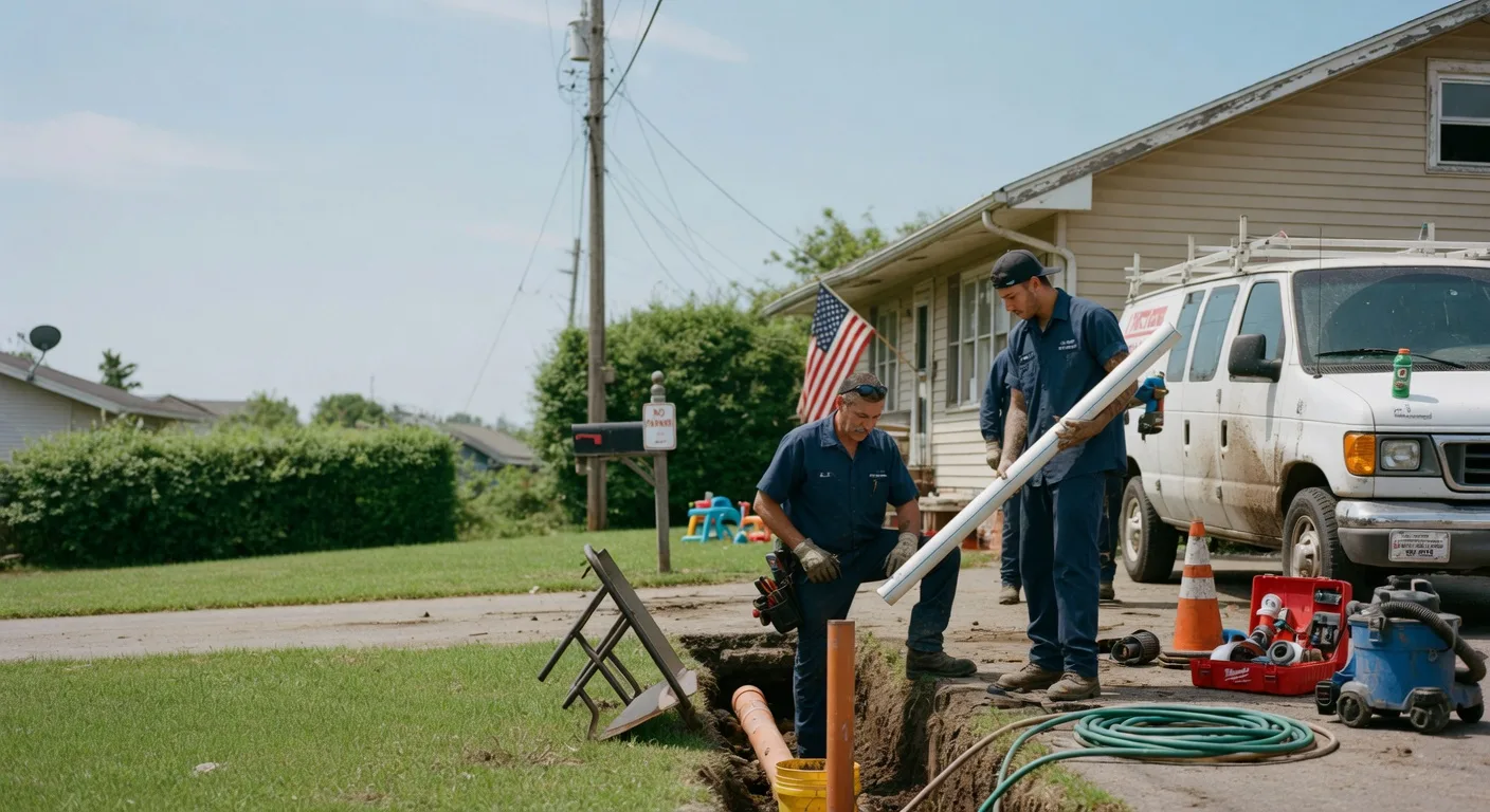 Sewer Line Inspection in Bentonville, OH